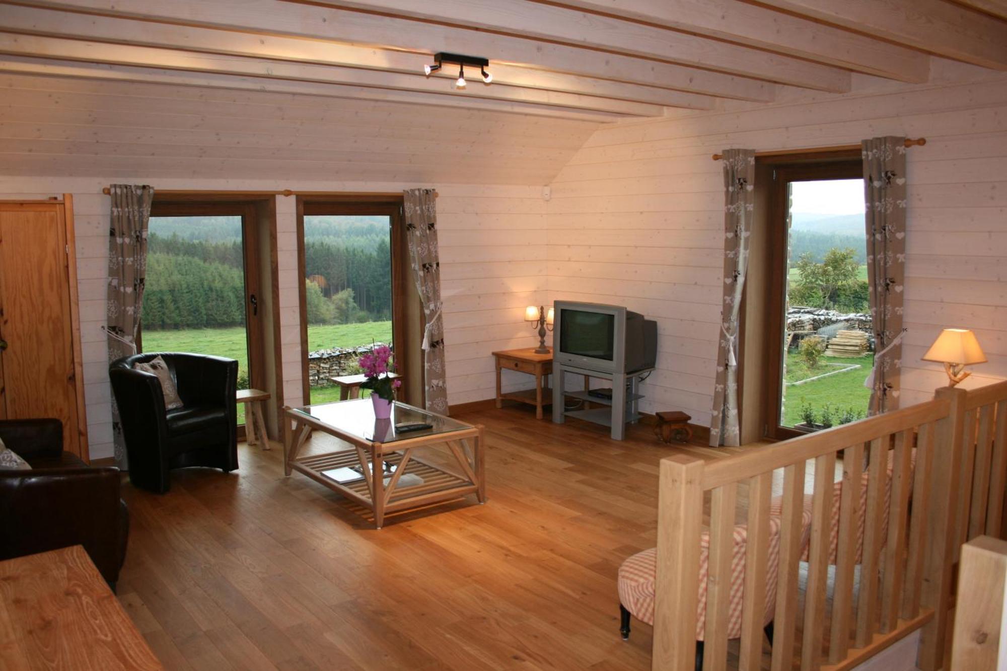 Chambres D'Hotes Les Trappeurs Silence & Nature Tenneville Bagian luar foto