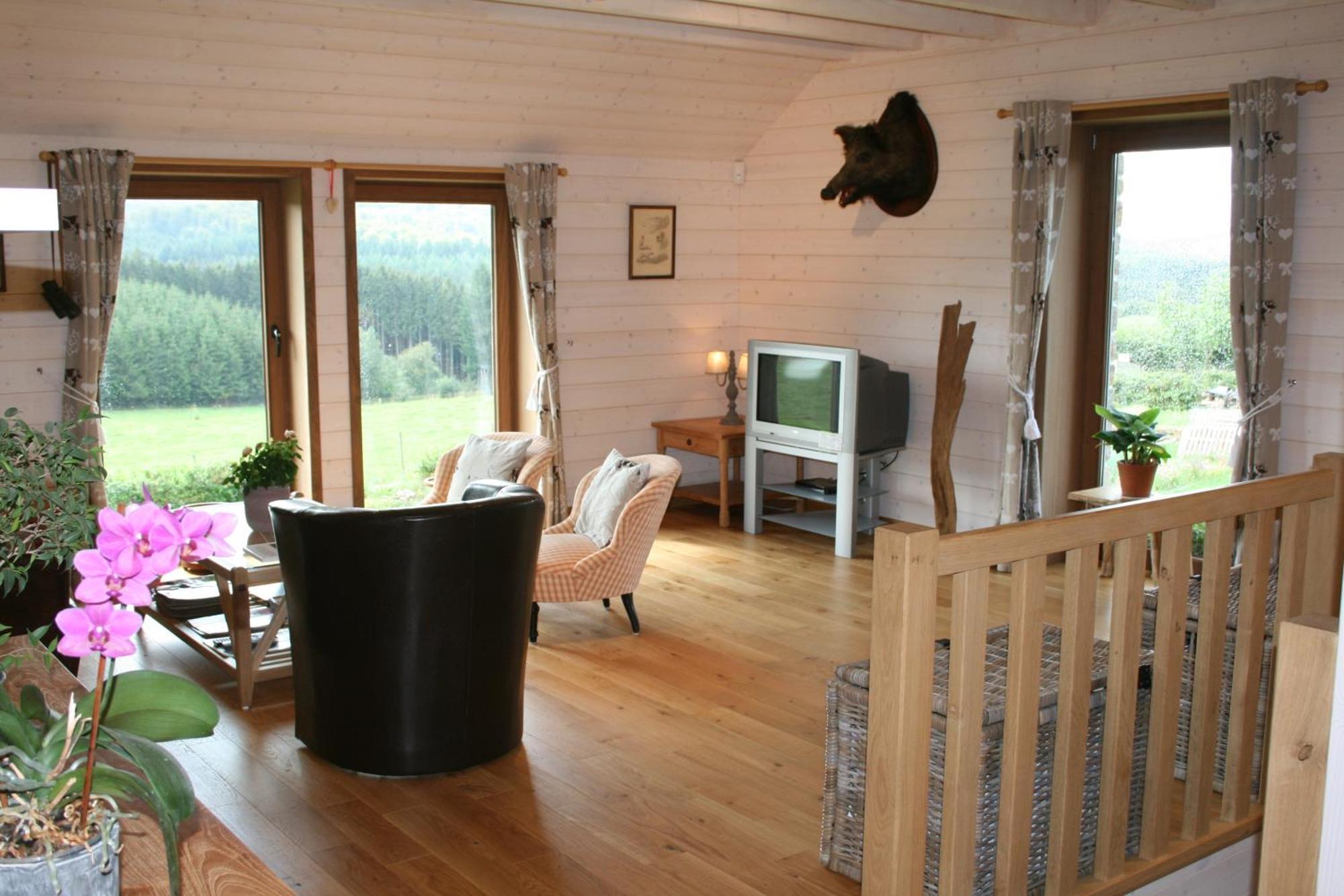 Chambres D'Hotes Les Trappeurs Silence & Nature Tenneville Bagian luar foto